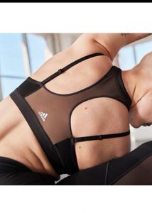 Adidas ALL ME 3-STRIPES MESH BRA