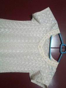 Kurti With Some Embroidery