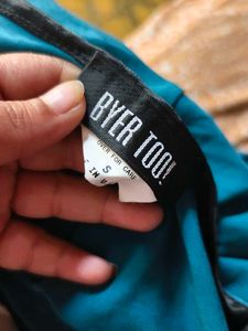 I. Teal Mini Dress