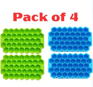 Honeycomb Ice Cube Trays - Pack of 4