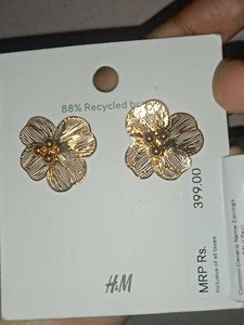 H&M Flower Earrings