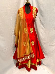 Long Choli Lehengas Dupatta Sets