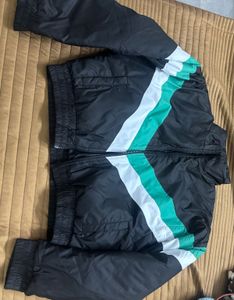 Stylish Chevron Puffer Jacket