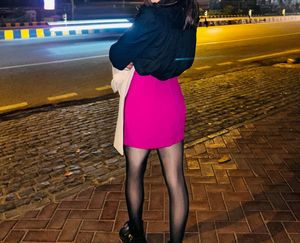 Chic Purple Skirt