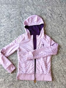 Li-Ning Purple N Lavender Reversible Zip-Up Hoodie