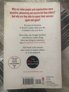 Start With Why Book