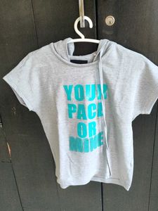Gray Graphic Tee