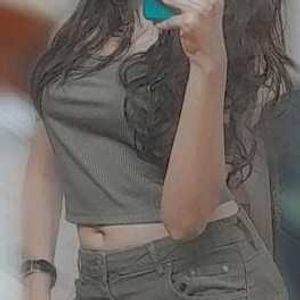 Olive Green Crop Tank Top