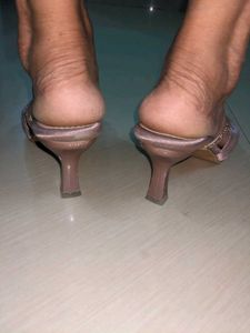 ✨Mauve Bow Kitten Heels✨💕