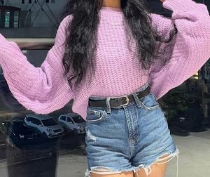 Lilac Knit Sweater
