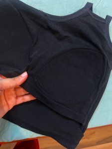 Black Tank Crop Top ♥️