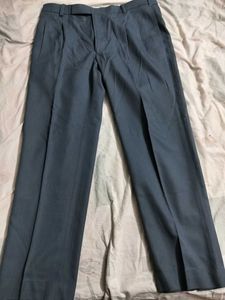 Men&#39;s Grey Striped Pants