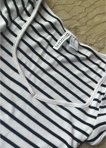 Striped Crop Top