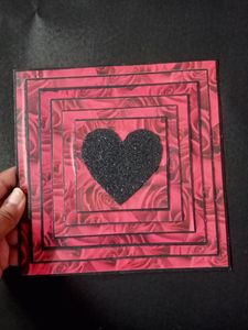 1piece handmade pyramid card