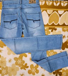 Light Wash Denim Jeans