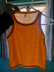 Retro Orange Tank Top
