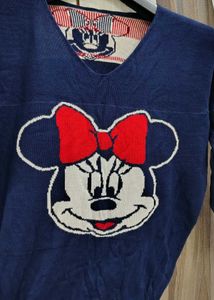 Minnie Mouse V-Neck Sweater
