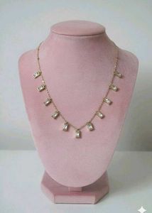 The Baguette chain anti tarnish