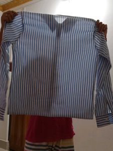 Striped Blue Shirt
