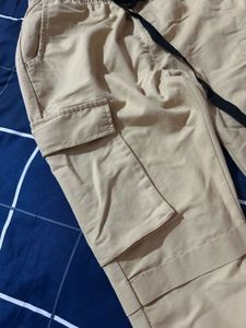 Biege Cargo Pants