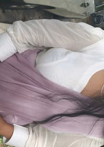 Elegant Lavender Saree
