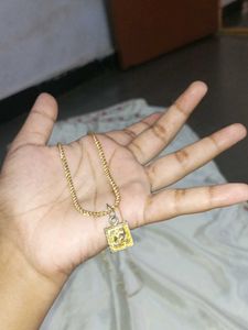 Ohm Gold Plated Chain