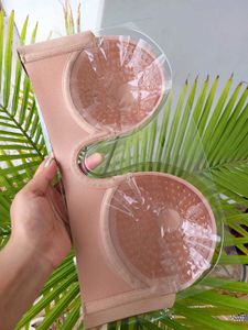 H&amp;M Dark NUDE Adhesive BRA in CUP B/C