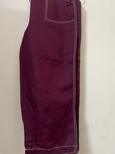Faux Linen Coord Set