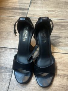 Truffle Collection Black Heels