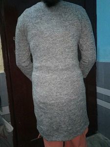Grey Casual Tunic Dress