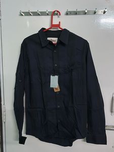 Roadster full sleeves Navy blue checked shirt