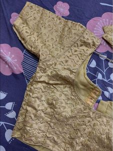 wedding blouse full work