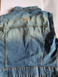 Half and Full  Jean Jacket