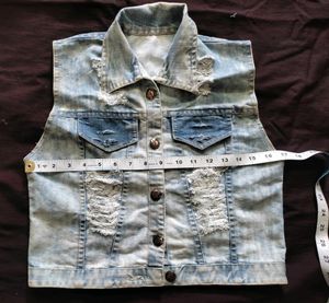 50% Off😃 Ripped Denim Jacket