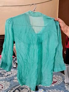 Green Top With Inner