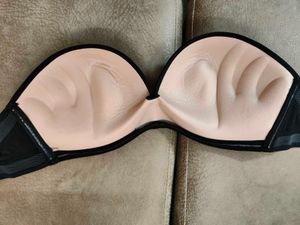 Women Push-up Heavily Padded Strapless Bra