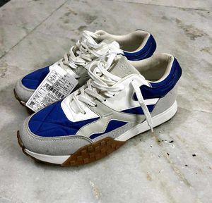 SOLEPLAY(WESTSIDE) SUEDE COLORBLOCKED SNEAKERS 41