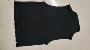 Zudio Black Crop Top