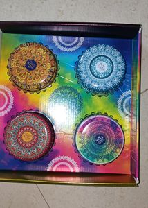Bryan & Candy Fragrance Candles - Pack Of 4(100gm Each)