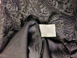 Black Strap Net Dress