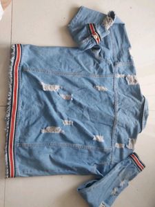 Distressed Denim Jacket