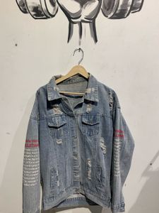 Ripped Denim Jacket