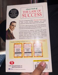 The Law Of Success Book