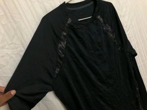 Reebok Black Long Sleeve T Shirt