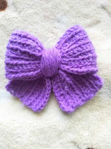 Bow Hair Clip Set Of Two