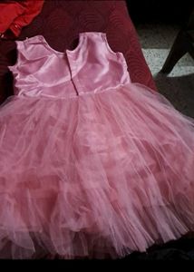 Pink Tulle Party Dress
