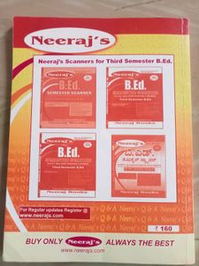 Neeraj&#39;s B.Ed. Semester Scanner