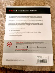 GRE Practice Problems Book