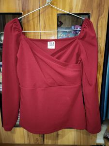 Sexy Maroon Top