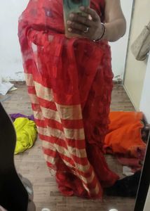 Saree With Ready Made Blouse